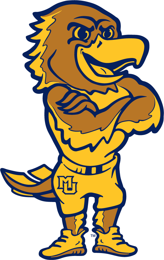 Marquette Golden Eagles 2020-Pres Mascot Logo v2 iron on transfers for clothing